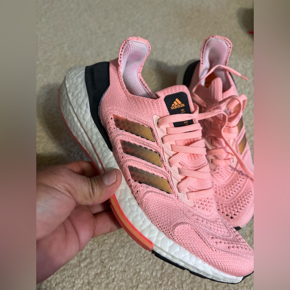 Adidas Pink Running Shoes